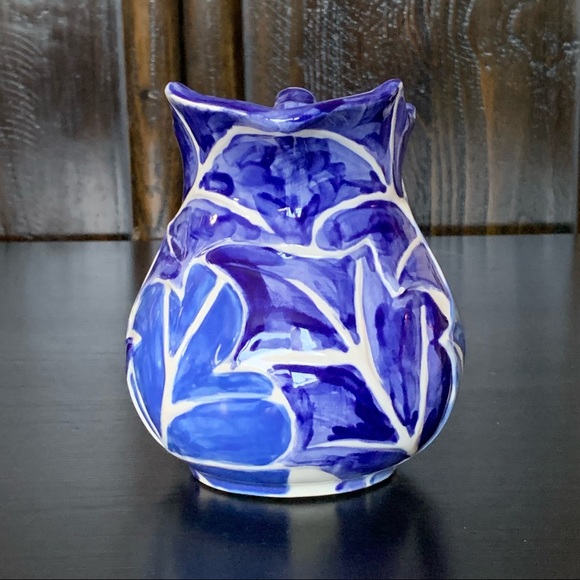 Vintage Hand Painted Ceramic Pitcher - Picture 7 of 10